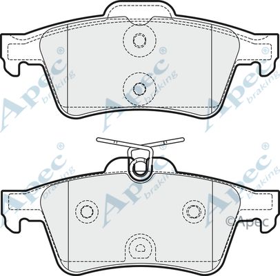 APEC BRAKING Jarrupala, levyjarru PAD1818